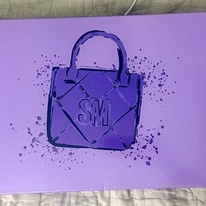 Womens Steve Madden Babi Multi-Piece Gift Set Mauve -Bag, Scarf, 2 Straps, Pouch